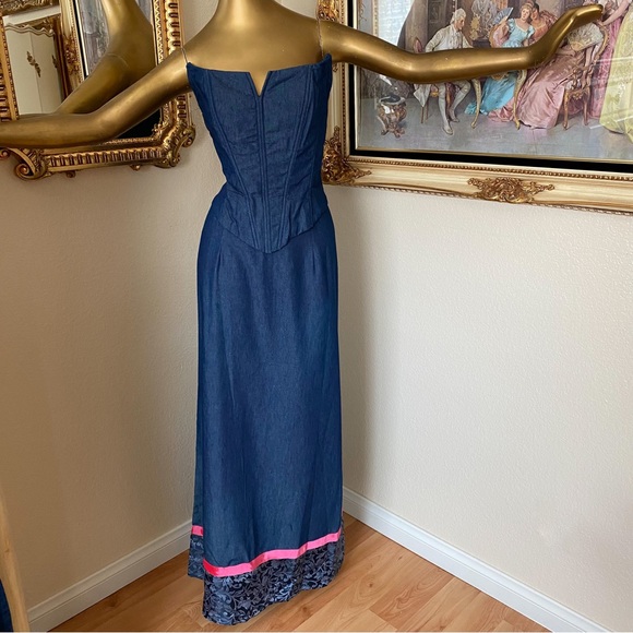 Jessica Mcclintock For Gunne Sax Dresses & Skirts - Jessica McClintock For Gunne Sax Millenium 2000 Vintage Corset Skirt Set